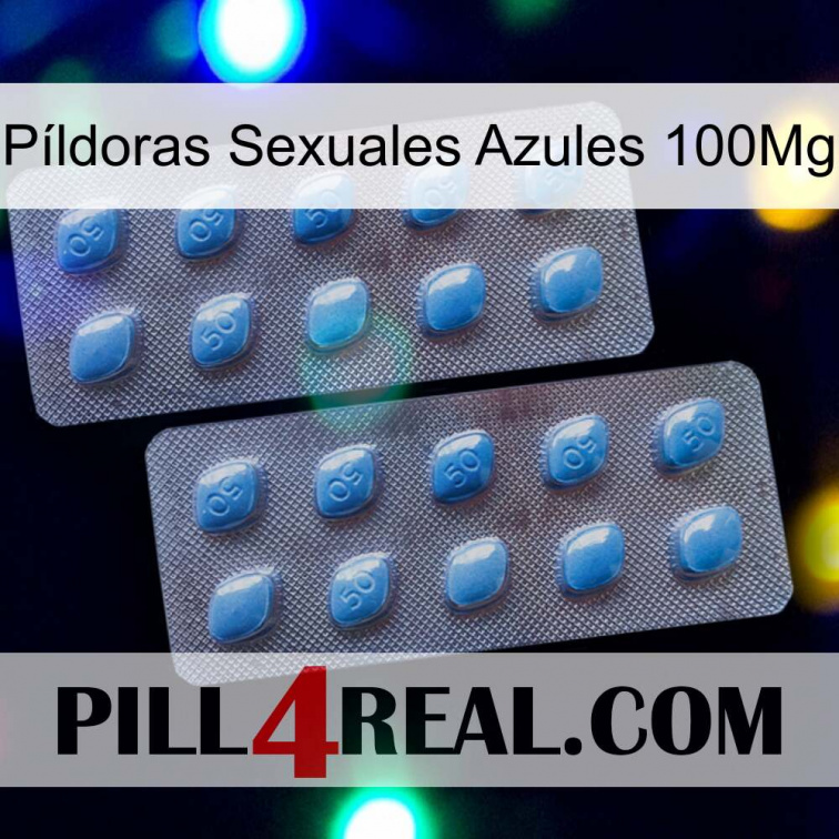 Píldoras Sexuales Azules 100Mg viagra4
